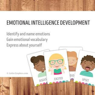 Emotional Intelligence Development - Emotion Flash Cards